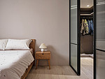 104平米日式风格三室卧室装修效果图，软装创意设计图