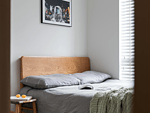 80平米现代简约风三室卧室装修效果图，软装创意设计图