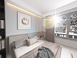 126平米现代简约风四室卧室装修效果图，墙面创意设计图