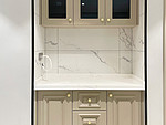 182平米美式风格复式卫生间装修效果图，盥洗区创意设计图