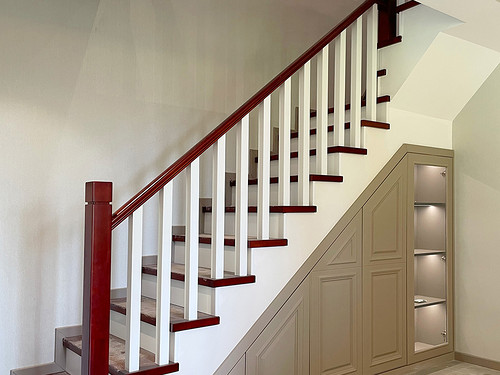 182平米美式风格复式客厅装修效果图,楼梯创意设计图