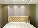 182平米美式风格复式卧室装修效果图，背景墙创意设计图