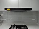 88平米现代简约风三室厨房装修效果图，橱柜创意设计图