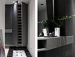 146平米轻奢风格二室走廊装修效果图，盥洗区创意设计图