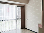127平米轻奢风格三室卧室装修效果图，门窗创意设计图