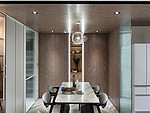 78平米北欧风格三室餐厅装修效果图，墙面创意设计图