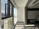 130平米现代简约风三室卧室装修效果图，软装创意设计图