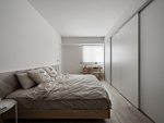 108平米现代简约风二室卧室装修效果图，衣柜创意设计图
