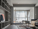 108平米北欧风格四室客厅装修效果图，收纳柜创意设计图