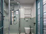 89平米北欧风格四室卫生间装修效果图，盥洗区创意设计图