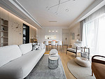 134平米日式风格四室客厅装修效果图，沙发创意设计图