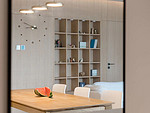 126平米日式风格四室餐厅装修效果图，餐桌创意设计图