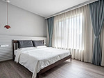 85平米北欧风格四室卧室装修效果图，软装创意设计图