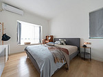 134平米日式风格四室卧室装修效果图，飘窗创意设计图