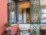 69平米日式风格二室阳台装修效果图，软装创意设计图