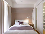 101平米北欧风格三室卧室装修效果图，软装创意设计图
