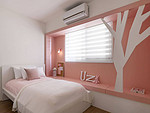 101平米北欧风格三室儿童房装修效果图，飘窗创意设计图