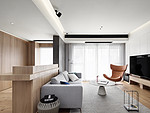 144平米北欧风格二室客厅装修效果图，软装创意设计图