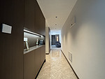89平米现代简约风三室玄关装修效果图，玄关创意设计图