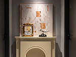 198平米轻奢风格别墅卧室装修效果图，照片墙创意设计图
