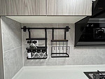 80平米轻奢风格三室厨房装修效果图，橱柜创意设计图