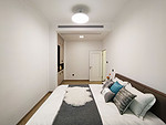 106平米现代简约风四室卧室装修效果图，软装创意设计图