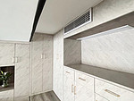 298平米轻奢风格三室客厅装修效果图，收纳柜创意设计图