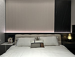 88平米现代简约风三室卧室装修效果图，软装创意设计图