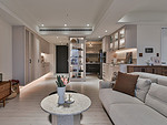 69平米美式风格二室客厅装修效果图，沙发创意设计图