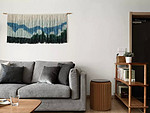 120平米日式风格三室客厅装修效果图，沙发创意设计图