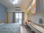 150平米北欧风格三室卧室装修效果图，软装创意设计图