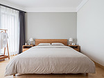 107平米日式风格三室卧室装修效果图，墙面创意设计图