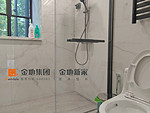 70平米日式风格三室卫生间装修效果图，盥洗区创意设计图