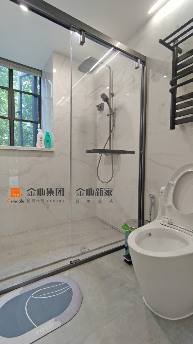 180平米日式风格三室卫生间装修效果图，盥洗区创意设计图