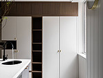 118平米现代简约风二室厨房装修效果图，橱柜创意设计图