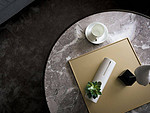 69平米现代简约风四室客厅装修效果图，餐桌创意设计图