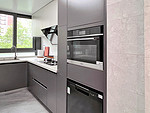 116平米现代简约风二室厨房装修效果图，软装创意设计图