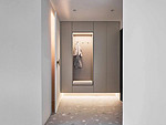 103平米北欧风格三室玄关装修效果图，玄关柜创意设计图