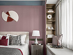 298平米轻奢风格四室卧室装修效果图，背景墙创意设计图
