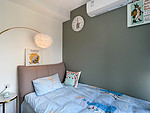 68平米轻奢风格三室儿童房装修效果图，软装创意设计图