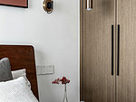 132平米新中式风格三室卧室装修效果图，盥洗区创意设计图