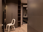 96平米轻奢风格别墅卧室装修效果图，衣柜创意设计图