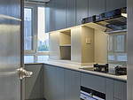 115平米现代简约风二室厨房装修效果图，软装创意设计图
