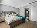 105平米美式风格四室卧室装修效果图，软装创意设计图