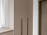 90平米现代简约风三室卧室装修效果图，软装创意设计图