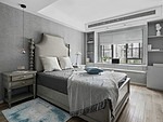 170平米美式风格四室卧室装修效果图，软装创意设计图