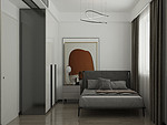 132平米现代简约风三室卧室装修效果图，衣柜创意设计图