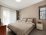 96平米现代简约风三室卧室装修效果图，软装创意设计图
