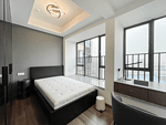 89平米现代简约风二室卧室装修效果图，门窗创意设计图
